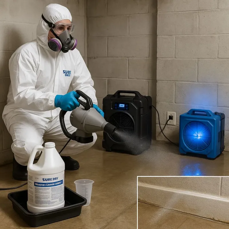 Sanitization and Odor Removal process in Edcouch, TX