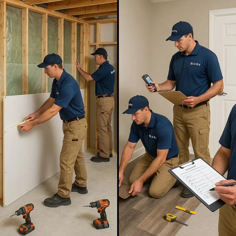 Repairs and Reconstruction process in Edcouch, TX