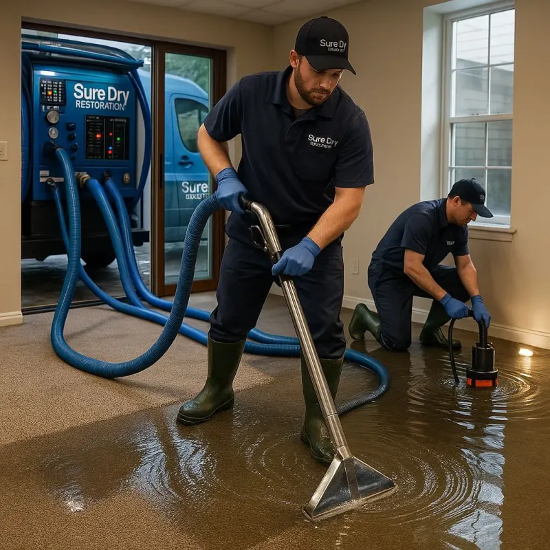 Water Extraction and Removal process in Edcouch, TX